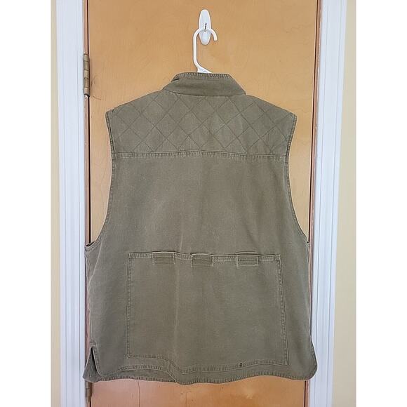 Trail Designs Vest Fishing Sport Hunting Photography Men’s L Vintage Green - Picture 4 of 5